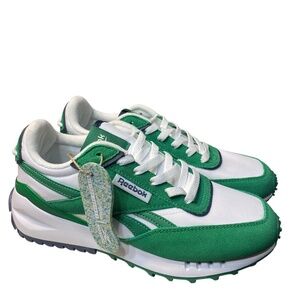 Reebok Classic Galaxy 16 Green White Suede/Nylon 38155WWGD Women Size 8 NEW